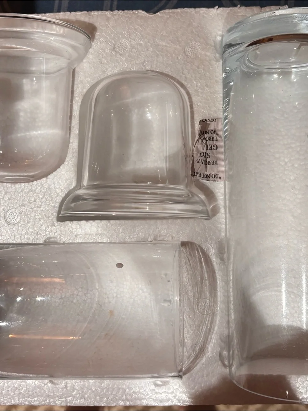 Yankee Candle Clear Glass Votive Holders Set